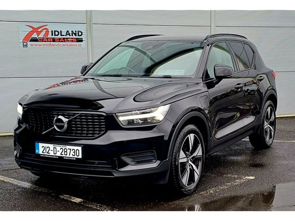 Volvo XC40 SUV, Petrol Plug-in Hybrid, 2021, Black