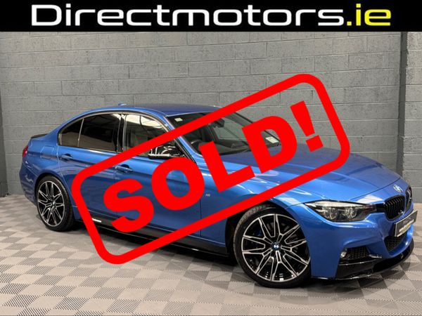 BMW 3-Series Saloon, Diesel, 2018, Blue