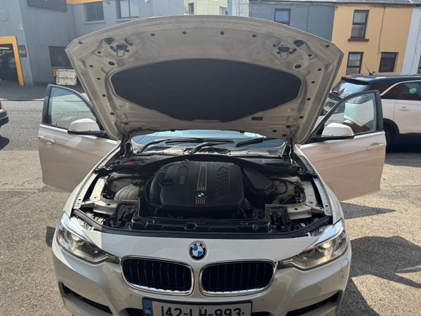 BMW 3-Series Saloon, Diesel, 2014, White