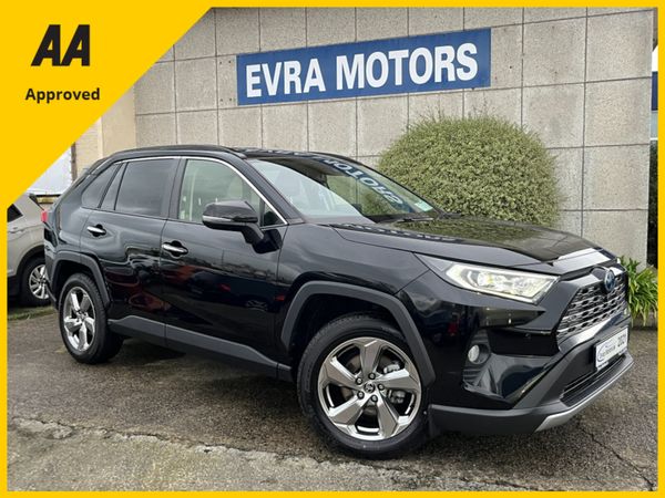 Toyota RAV4 SUV, Petrol Hybrid, 2021, Black