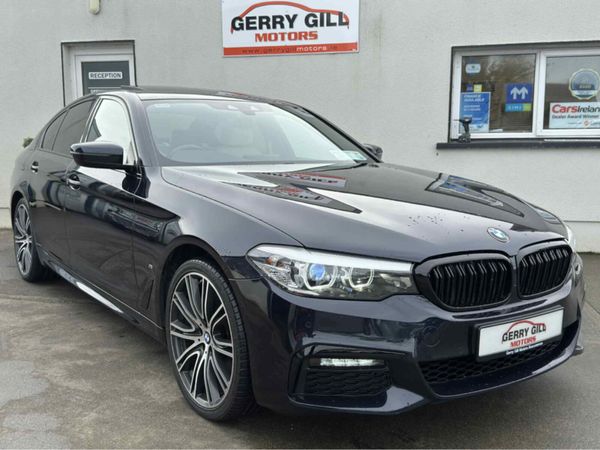 BMW 5-Series Saloon, Petrol Plug-in Hybrid, 2020, Black