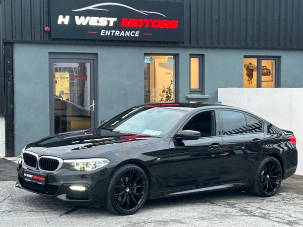 BMW 5-Series Saloon, Diesel, 2019, Black