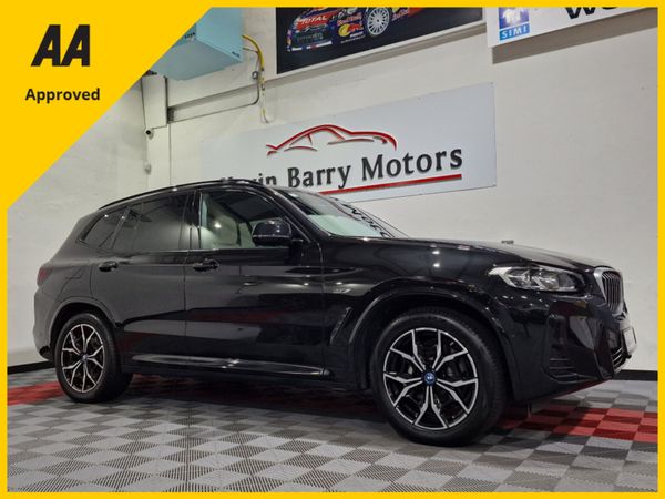 BMW X3 SUV, Petrol Plug-in Hybrid, 2022, Black