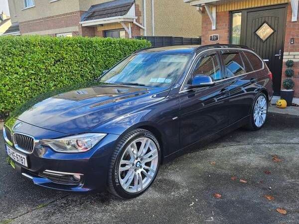 BMW 3-Series Estate, Diesel, 2015, Blue