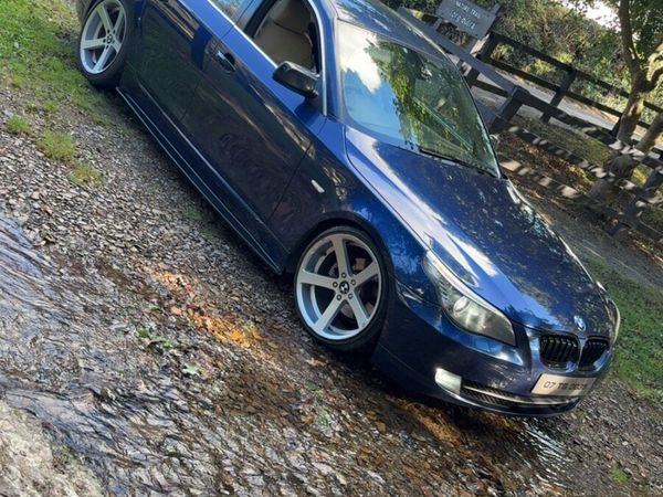 BMW 5-Series Saloon, Diesel, 2007, Blue