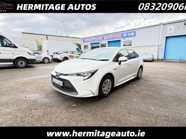 Toyota Corolla Saloon, Petrol Hybrid, 2020, White