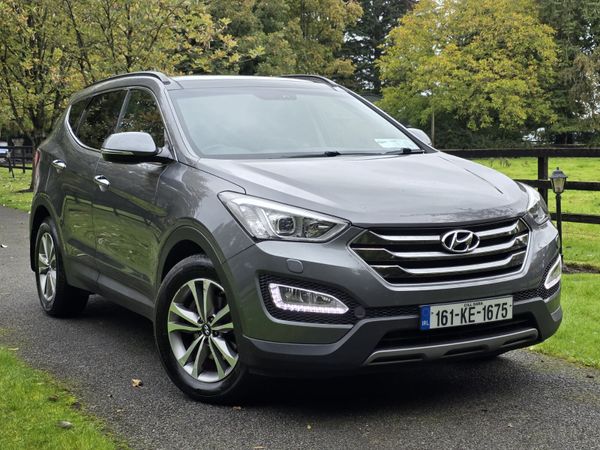 Hyundai Santa Fe SUV, Diesel, 2016, Silver