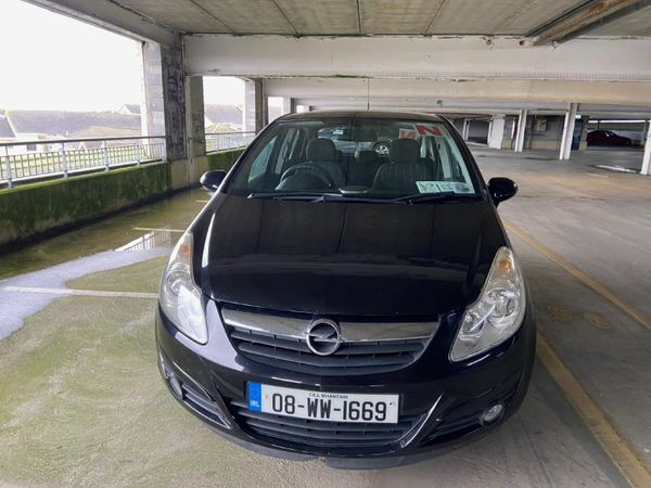 Opel Corsa Hatchback, Petrol, 2008, Black