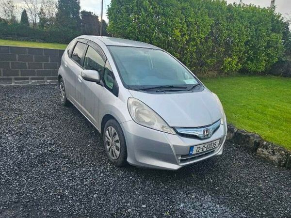 Honda Fit Hatchback, Petrol Hybrid, 2012, Silver