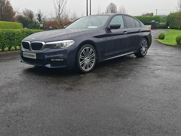 BMW 5-Series Saloon, Diesel, 2017, Black