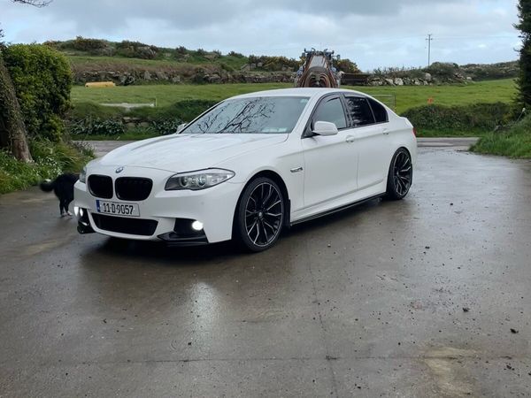 BMW 5-Series Saloon, Diesel, 2011, White
