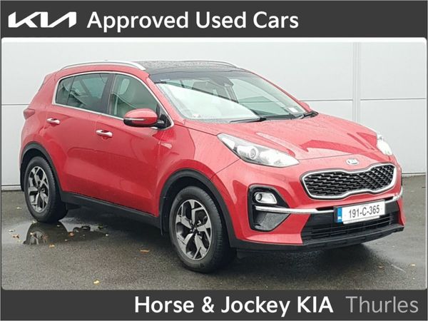 Kia Sportage SUV, Diesel, 2019, Red