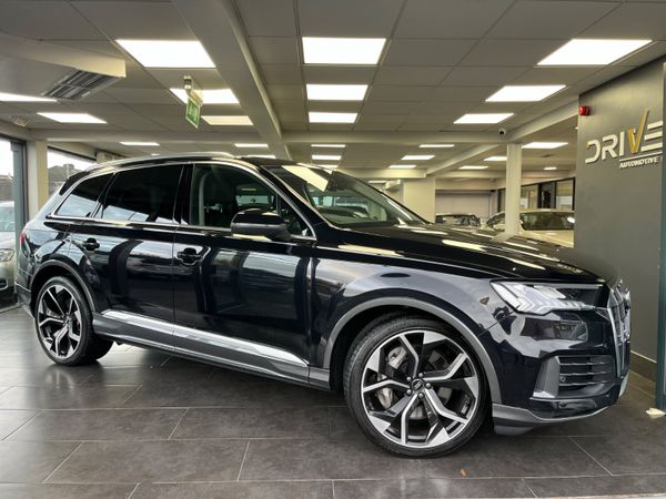 Audi Q7 SUV, Petrol Plug-in Hybrid, 2020, Black