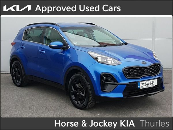 Kia Sportage SUV, Diesel Hybrid, 2021, Blue