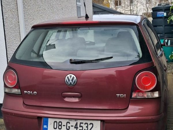 Volkswagen Polo Hatchback, Diesel, 2008, Red