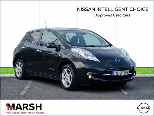 Nissan Leaf Hatchback, Electric, 2017, Black