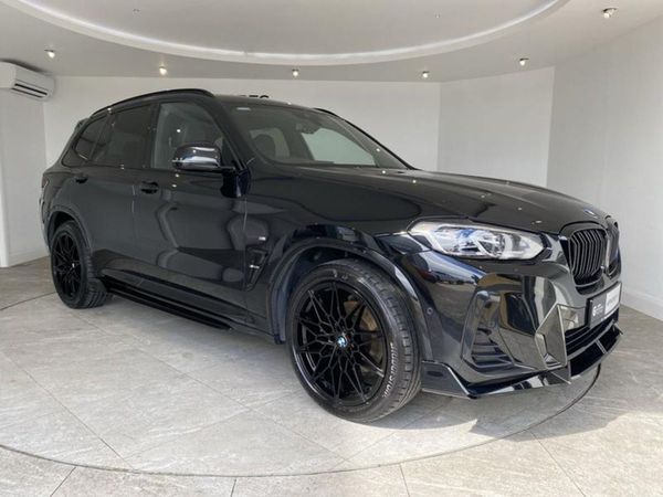 BMW X3 SUV, Diesel Hybrid, 2022, Black