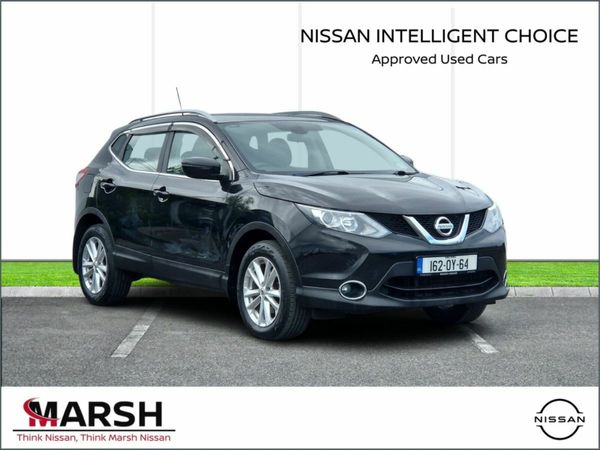 Nissan Qashqai Hatchback, Diesel, 2016, Black