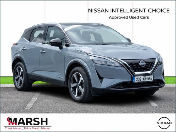 Nissan Qashqai MPV, Petrol Hybrid, 2023, Grey