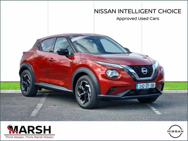 Nissan Juke SUV, Petrol, 2024, Red