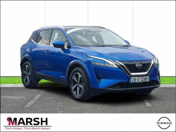 Nissan Qashqai MPV, Petrol Hybrid, 2023, Blue