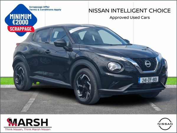 Nissan Juke SUV, Petrol, 2024, Black