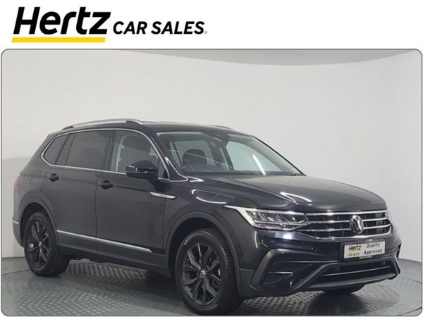 Volkswagen Tiguan Allspace SUV, Diesel, 2024, Black
