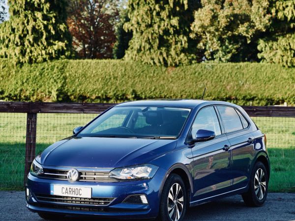 Volkswagen Polo Hatchback, Petrol, 2018, Blue