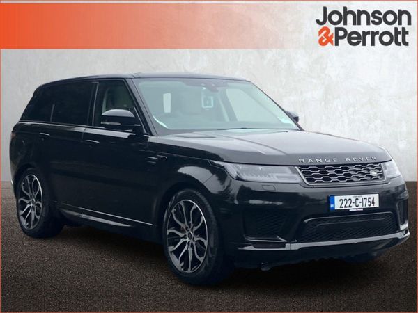 Land Rover Range Rover Sport SUV, Petrol Plug-in Hybrid, 2022, Black