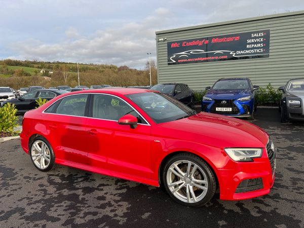 Audi A3 Saloon, Diesel, 2017, Red