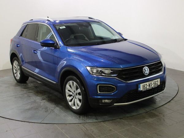 Volkswagen T-Roc SUV, Petrol, 2018, Blue