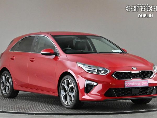 Kia Ceed Hatchback, Petrol, 2019, Red
