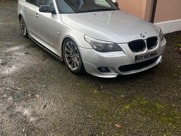 BMW 5-Series Saloon, Diesel, 2007, Silver