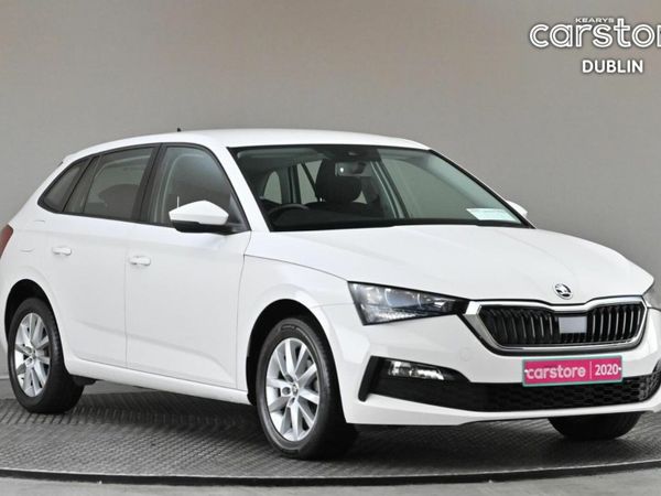 Skoda Scala Hatchback, Petrol, 2020, White