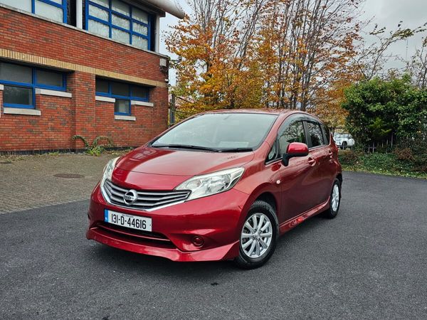 Nissan Note Hatchback, Petrol, 2013, Red