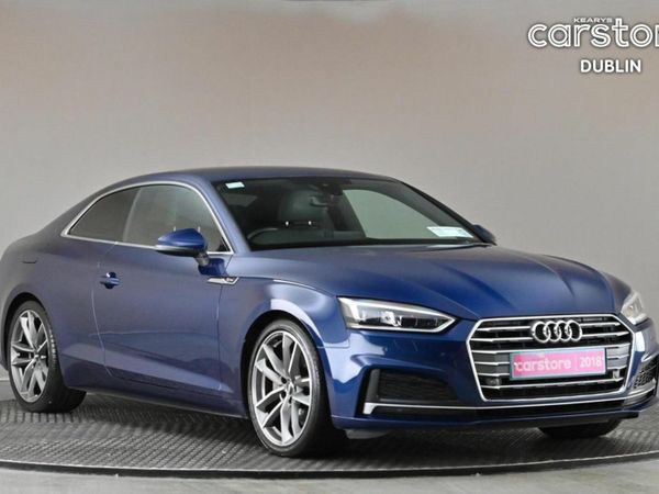 Audi A5 Coupe, Diesel, 2018, Blue