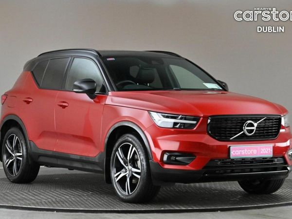 Volvo XC40 SUV, Petrol, 2021, Red