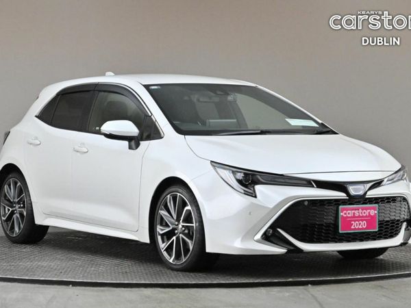 Toyota Corolla Hatchback, Petrol Hybrid, 2020, White
