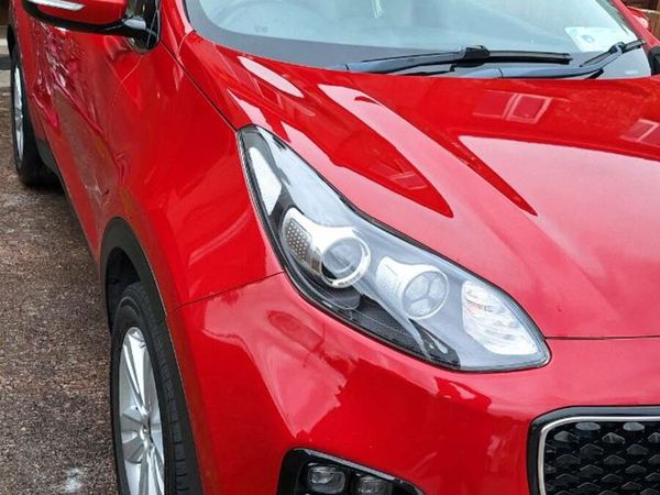 Kia Sportage SUV, Diesel, 2017, Red