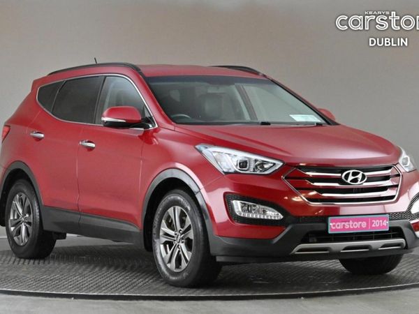 Hyundai Santa Fe SUV, Diesel, 2014, Red