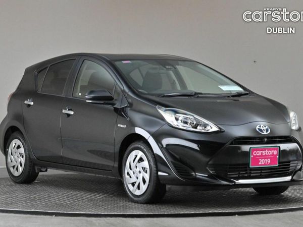 Toyota Aqua Hatchback, Petrol Hybrid, 2019, Black