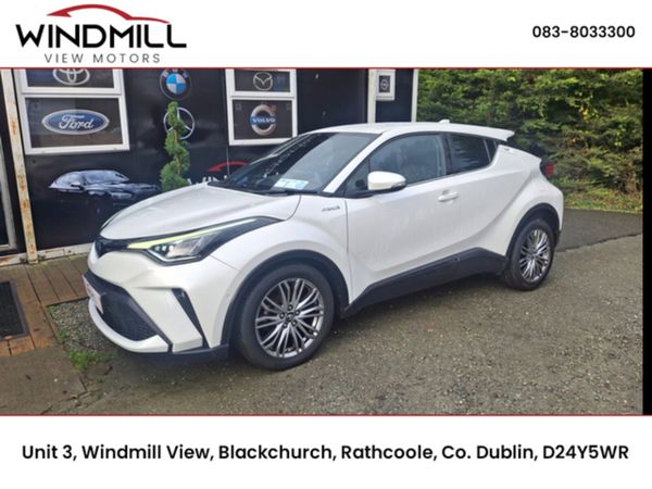Toyota C-HR Hatchback, Petrol Hybrid, 2022, White