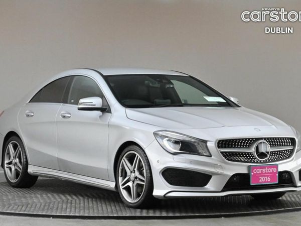 Mercedes-Benz CLA Coupe, Petrol, 2016, Silver
