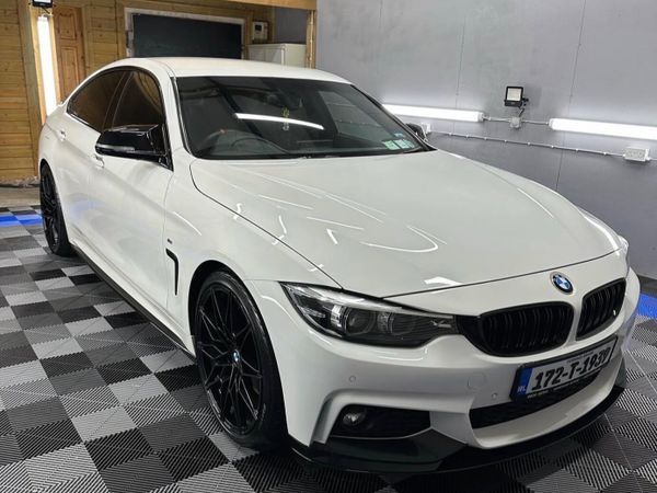 BMW 4-Series Coupe, Diesel, 2017, White
