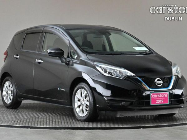 Nissan Note Hatchback, Petrol Hybrid, 2019, Black
