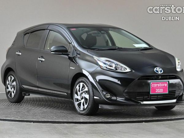 Toyota Aqua Hatchback, Petrol Hybrid, 2020, Black