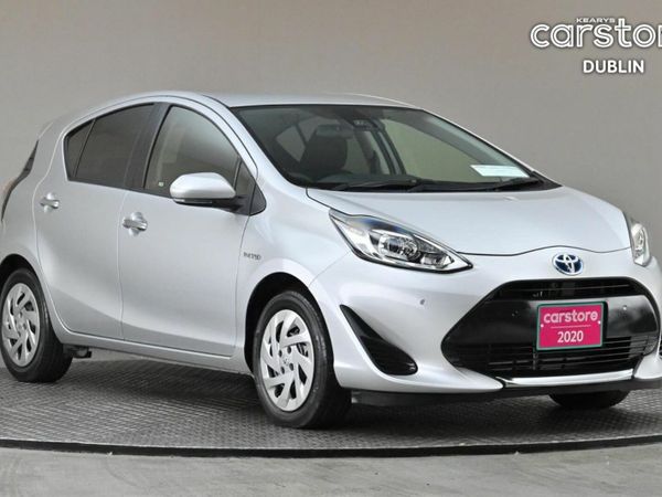 Toyota Aqua Hatchback, Petrol Hybrid, 2020, Silver