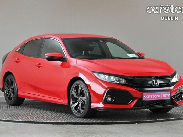 Honda Civic Hatchback, Diesel, 2019, Red