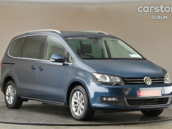 Volkswagen Sharan MPV, Petrol, 2017, Blue