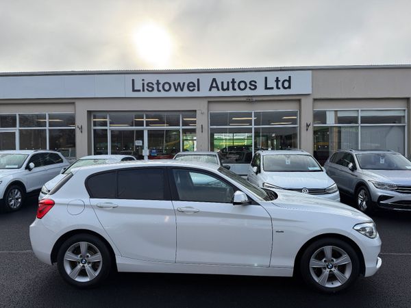 BMW 1-Series Hatchback, Diesel, 2017, White